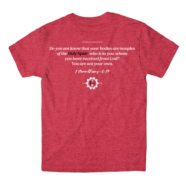 MY TEMPLE - 1 CORINTHIANS 6:19 - T-SHIRT - $FZV7J2$ Thumbnail